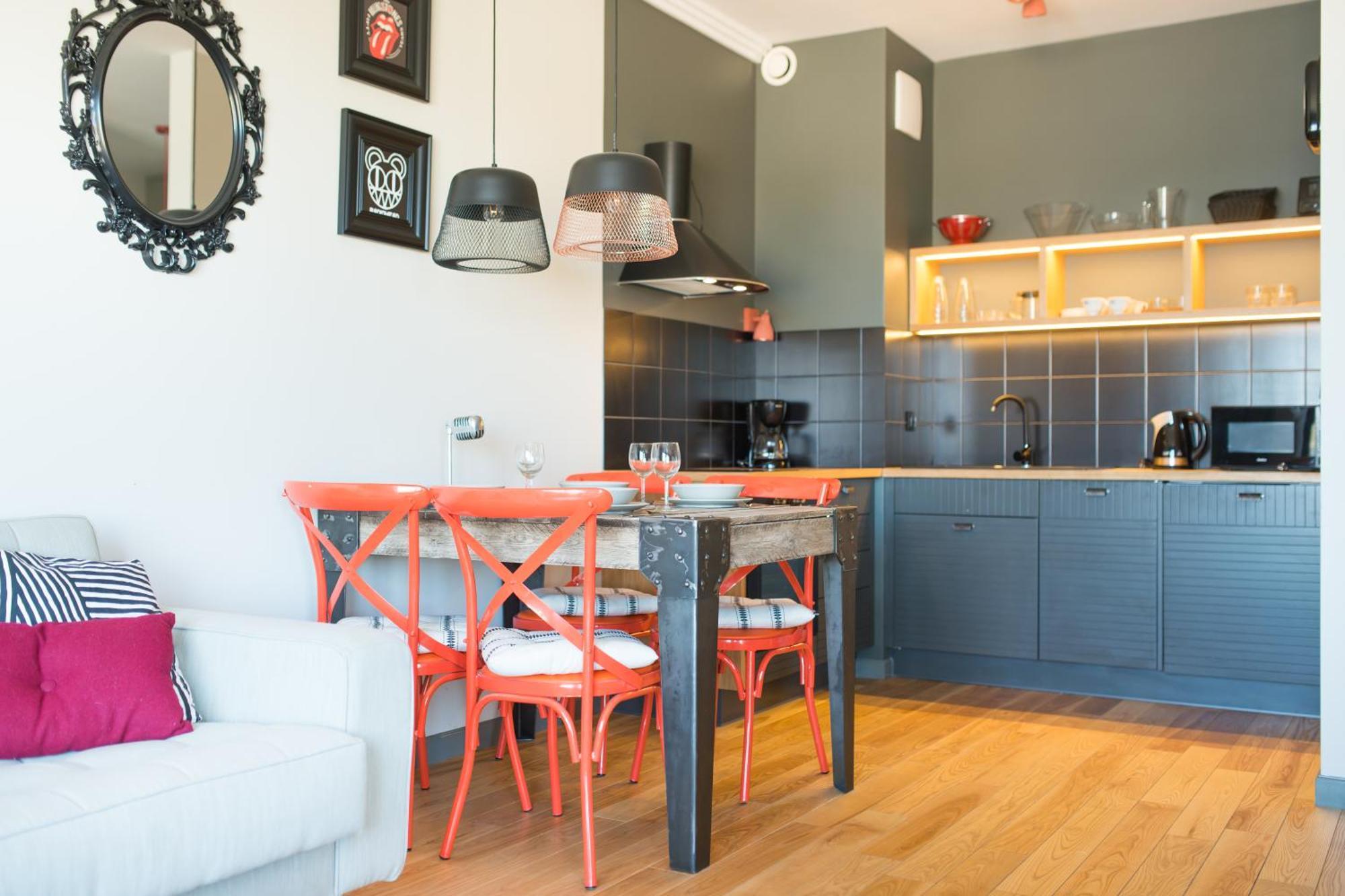 Citystay Brabank Apartament Nad Motlawa グダニスク 部屋 写真